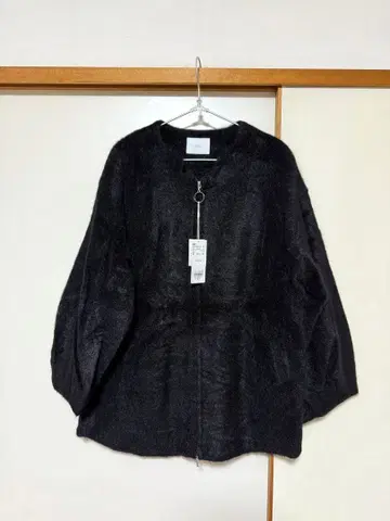 새상품 hare 하레 샤기 노카라 코트 아우터