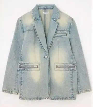 LAGUA GEM TAILORED 데님 자켓