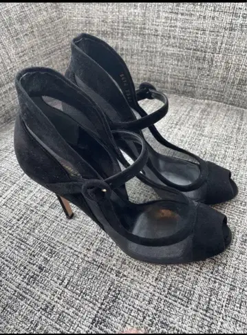 지안비토 로시 블랙 38 핑힐 결혼식 파티