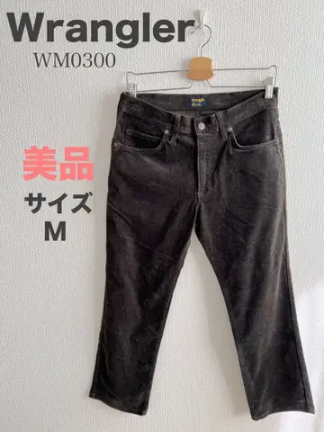 새상품급 Wrangler WM0300 브라운 데님 M 사이즈