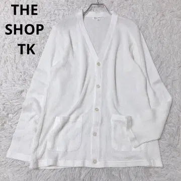 더 샵 티케이 가디건 겉옷 상의 V넥 상의