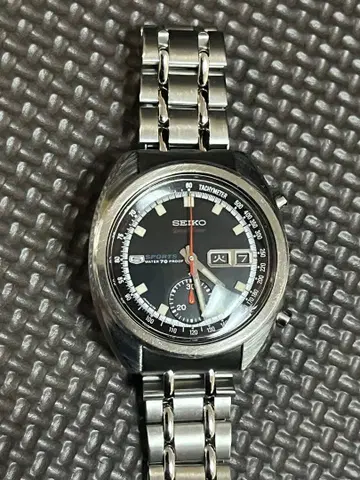 레어 블루스 리 모델 세이코 스피도 타이머 6139계 빈티지