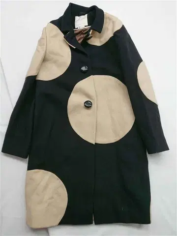 케이트 스페이드 NEW YORK 도트 무늬 울 코트 여성용