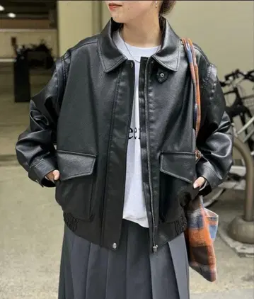 2way 가죽 자켓 cpcm