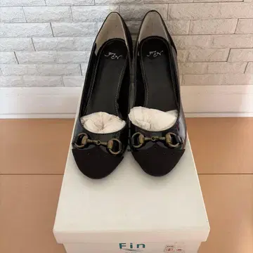 Fin 블랙 펌프스 23.0cm