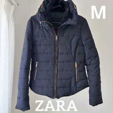 ZARA BASIC 허리라인 코트 블랙 M