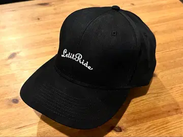 LetitRide 블랙 야구 모자 ELT