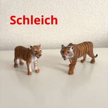 슐라이히 동물 피규어 호랑이 수컷 암컷 2개 단종품