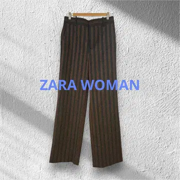 [ ZARA WOMAN ] 자라 우먼 여성 팬츠 스트라이프