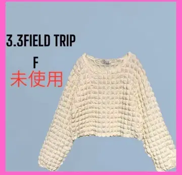 미사용 [3.3FIELD TRIP] 긴팔 상의 팝콘