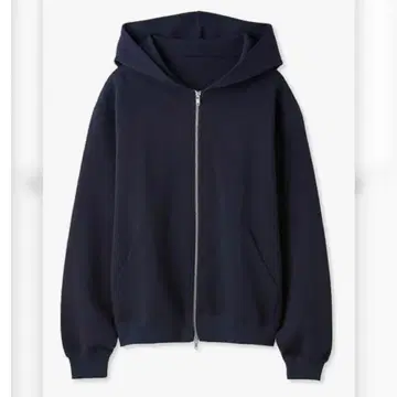 FRAY I.D 네이비 풀 집업 후드티 원사이즈