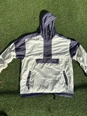 asics 나일론 자켓 하프 지퍼