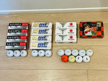 [할인] 미사용품+덤 골프공 9개 묶음 판매 DUNLOP 외 54개