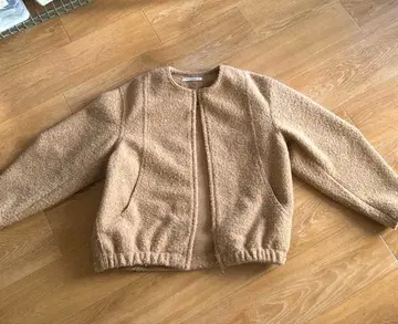 [ 새상품급 ] UNITED ARROWS 부클레 지퍼 블루종