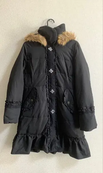 엑시즈팜 axes femme M 사이즈 2way 다운 코트 퍼