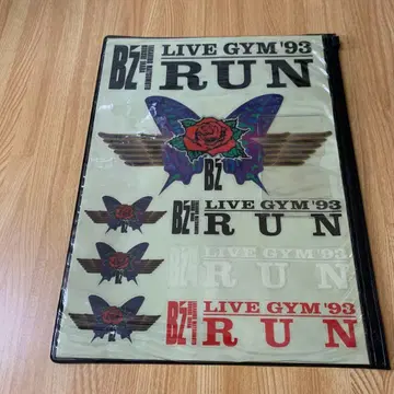 B'z LIVE GYM '93 RUN 케이스 포함 스티커