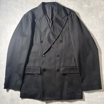 LE 더블 코튼 자켓 L'ECHOPPE 엘이 레샵 블랙 L