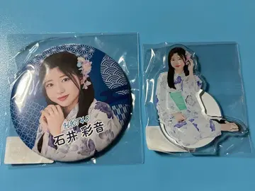 HKT48 이시이 아야네 캔뱃지+아크릴 스탠드 미개봉