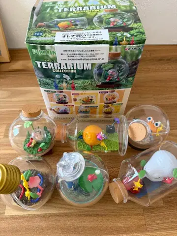 리멘트 피크민 테라리움 컬렉션 6개 세트 컴플리트