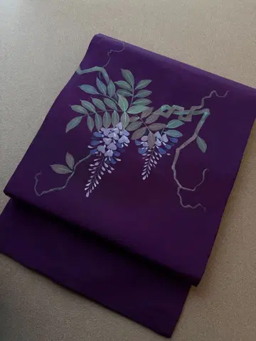 나고야 오비 등나무 시오제 보라색