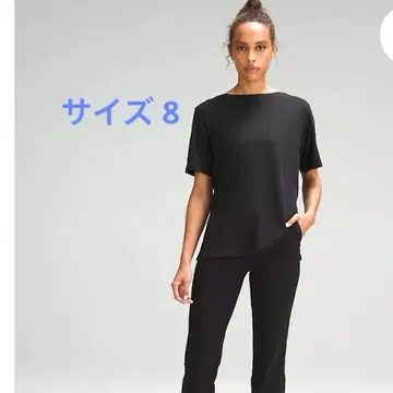 룰루레몬 택 포함 새상품 블랙 T셔츠