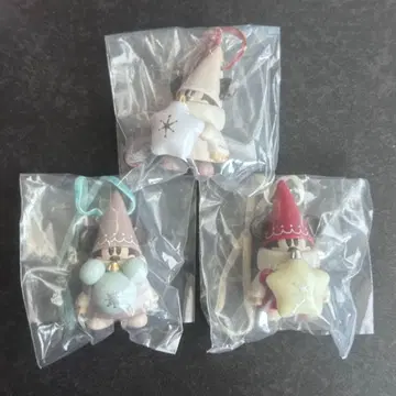 디즈니 크리스마스 리루린린 2025 캡슐 토이 3개 세트