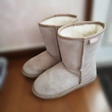 EMU 베이지 숏 어그 부츠