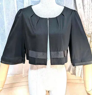 엠즈 그레이시 볼레로 38 그로그랭 리본 블랙