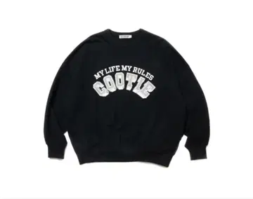 COOTIE Open End Yarn Print Sweat Crew