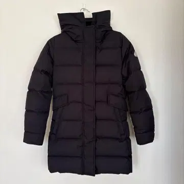 PYRENEX 블랙 다운 자켓 FR 34 / JP 36