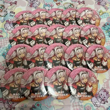 니지산지 마츠카이 마오 신규 비주얼 캔뱃지