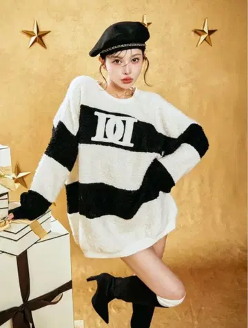 Darich 아플리케 부클레 상의 MIX