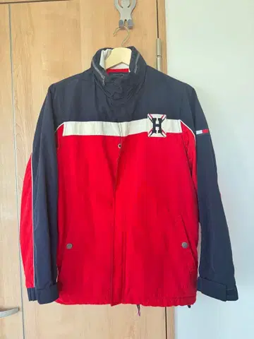 [ 새상품급 ] TOMMY HILFIGER 점퍼 레드/네이비