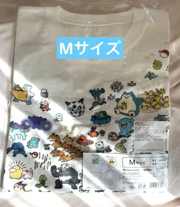 도망 T셔츠 M 사이즈 포켓몬