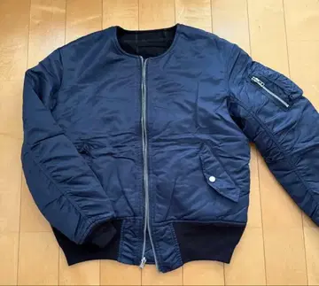 Intimate Diary MA-1 리버서블 자켓 네이비 S