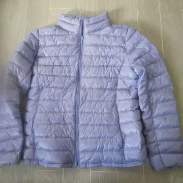 유니클로 다운 퍼플 L 사이즈