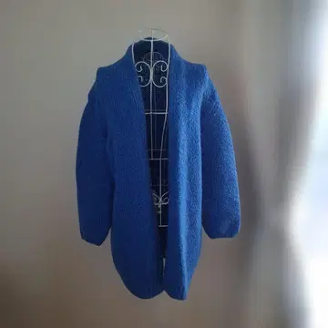 롱 기장 니트 가디건 프리 사이즈