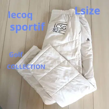 [ le coq sportif ] 골프 팬츠 L 사이즈 충전솜 퀼팅