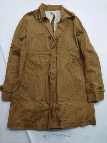 빔즈 BEAMS 코튼 스텐카라 코트 베이지 계열 M 사이즈 남성용