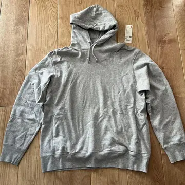 UNIQLO 유니클로 맨투맨 후드티 XXL 그레이 A [배송비 포함]