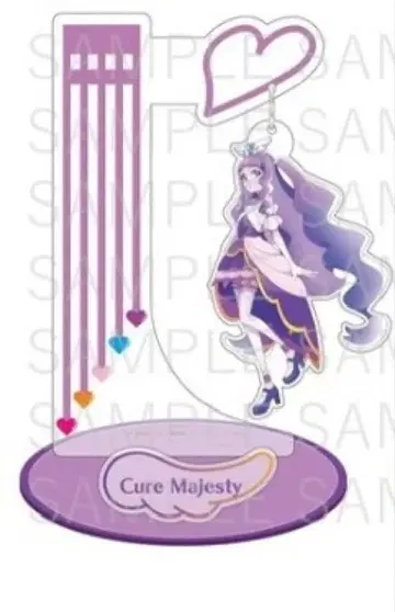 펼쳐지는 하늘! 프리큐어 샤프 콜라보 흔들흔들 아크릴 스탠드 마제스티