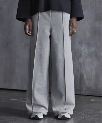 CALLNE 그레이 스웨트 팬츠