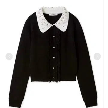 snidel 비쥬 칼라 니트 가디건