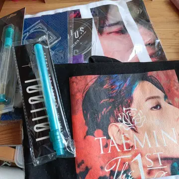 태민 굿즈 타월 백 응원봉