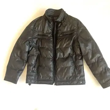 블랙 가죽 자켓 L 사이즈