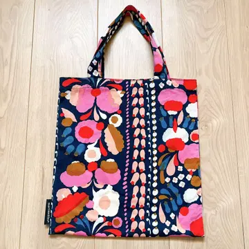 레어 패턴 마리메꼬 Tuppurainen 토트백 marimekko