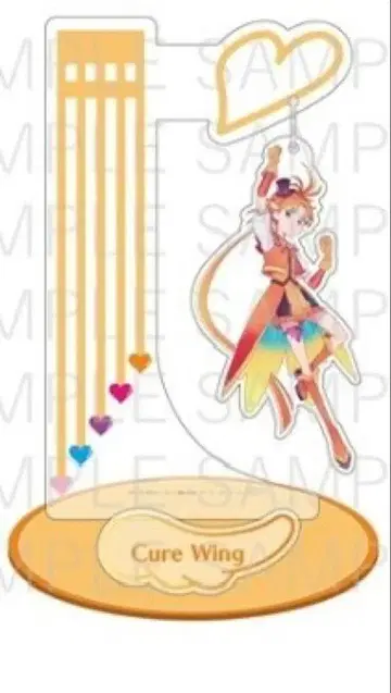 히로가루 스카이! 프리큐어 샤프 콜라보 흔들흔들 아크릴 스탠드 윙