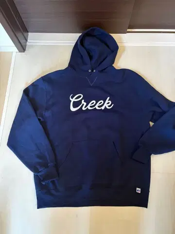 Creek Angler's Device x Russell 후드티 XL
