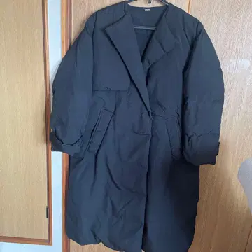 Mila Owen (밀라 오웬) 롱 다운 코트 블랙