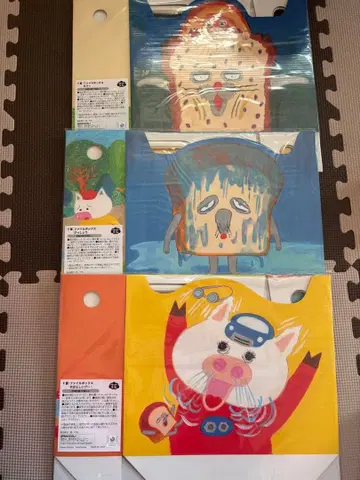 빵 도둑 브로콜리 복권 F상 파일 박스 3개 세트